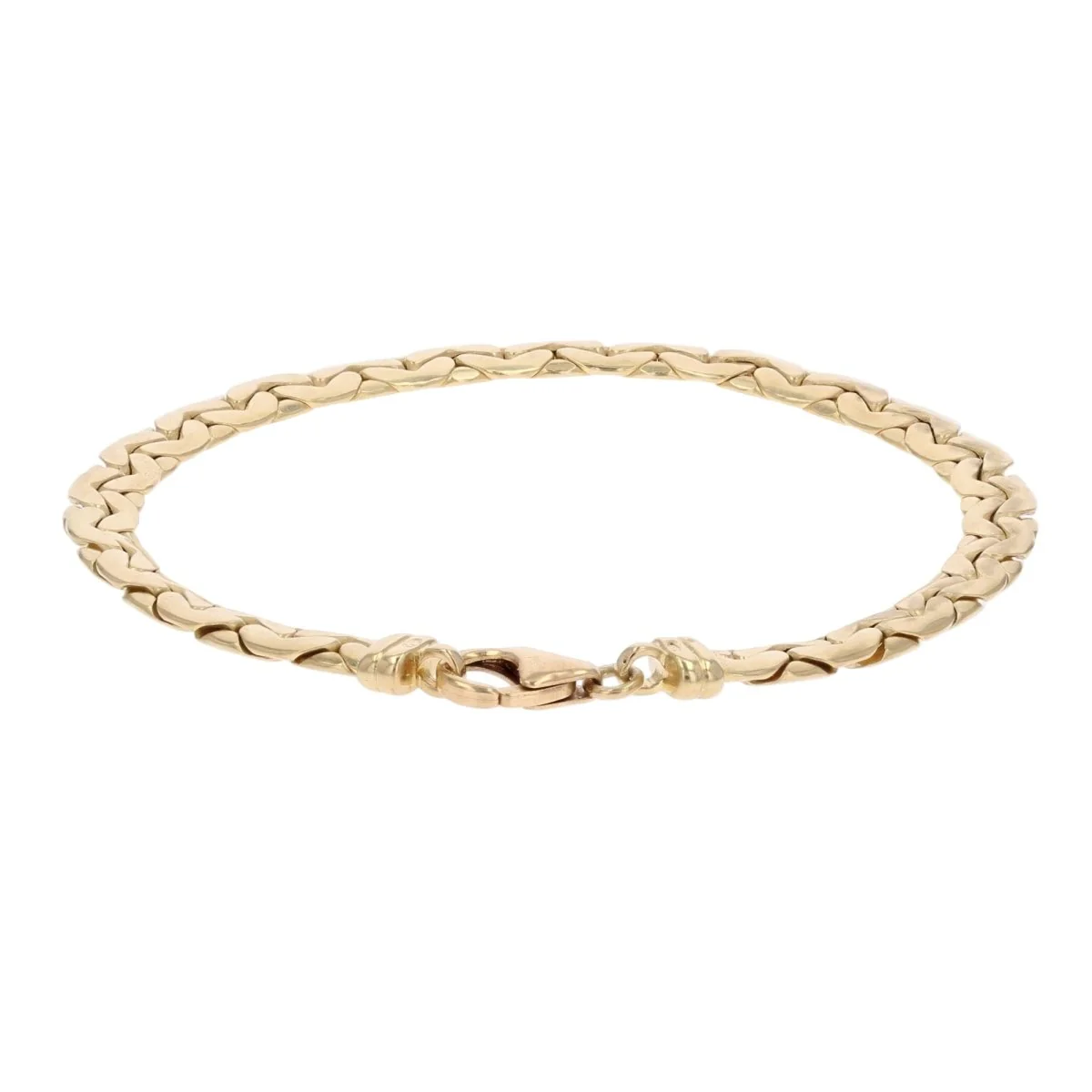 Bracelet Mesh in yellow gold - Image 4