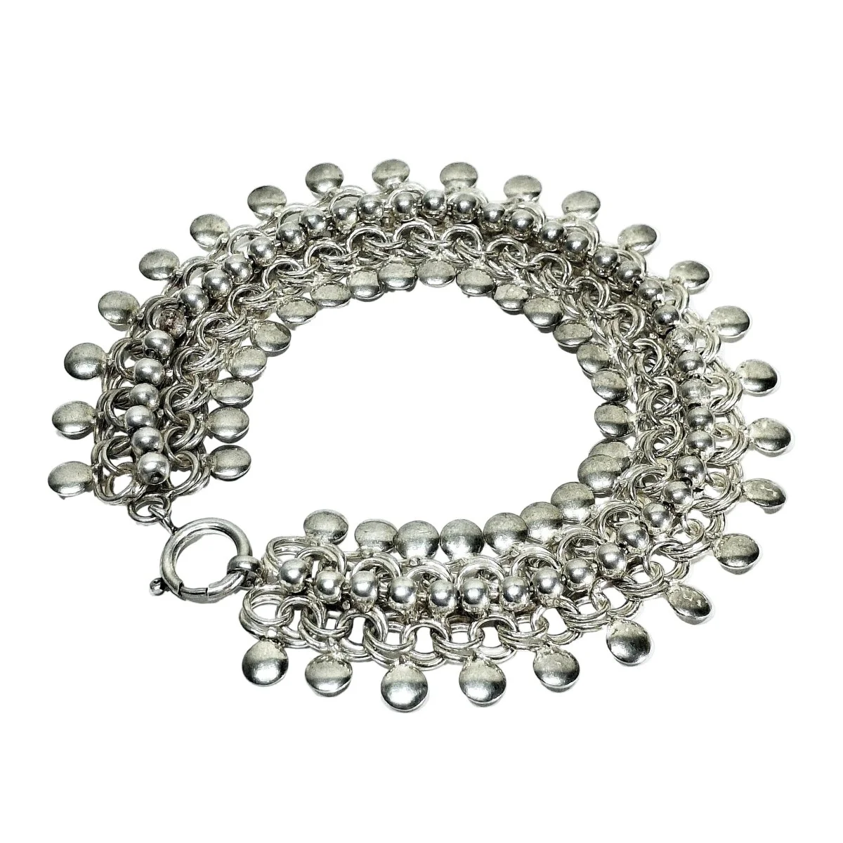 Silver Cuff Bracelet - Image 3