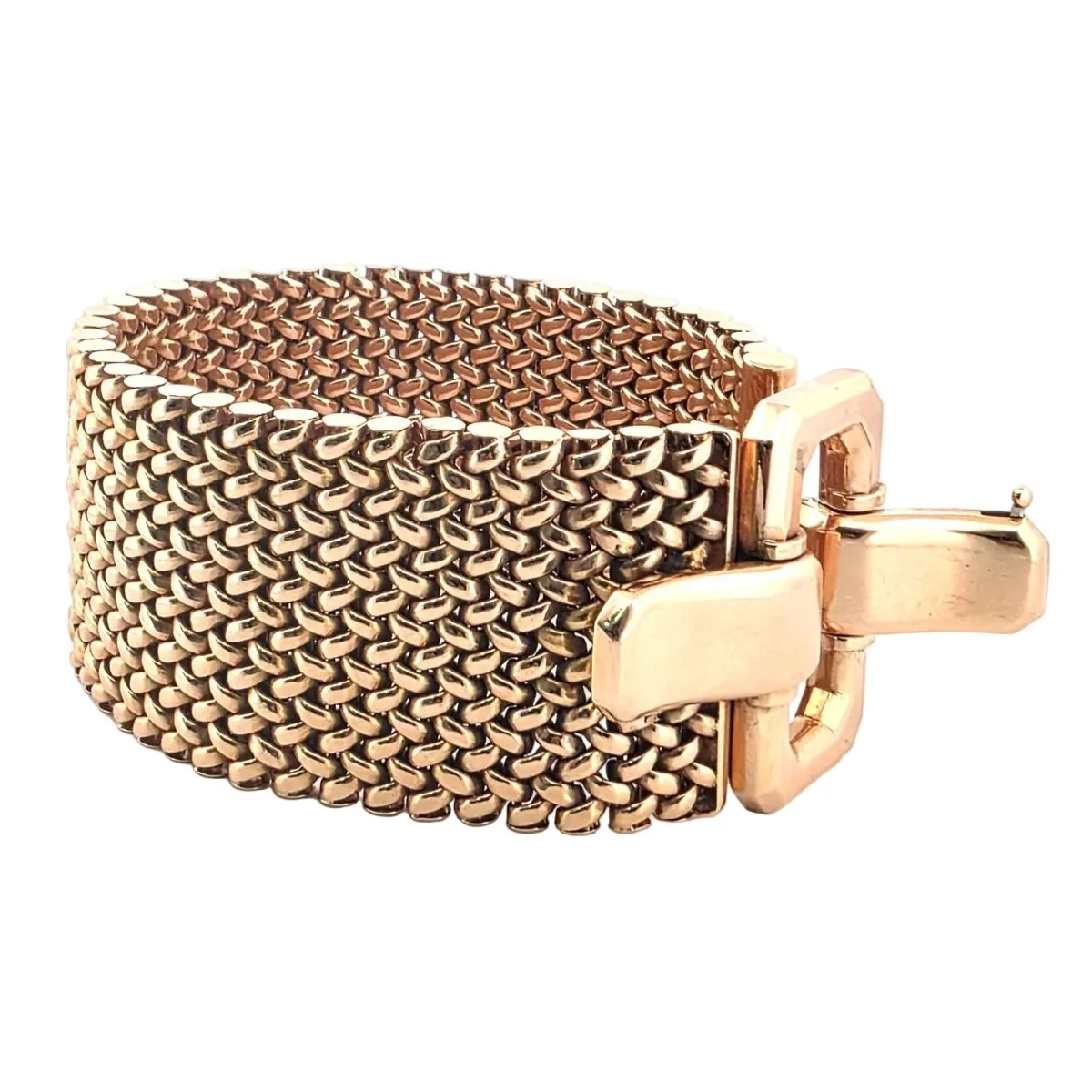 Bracelet Cuff in yellow gold - Image 4