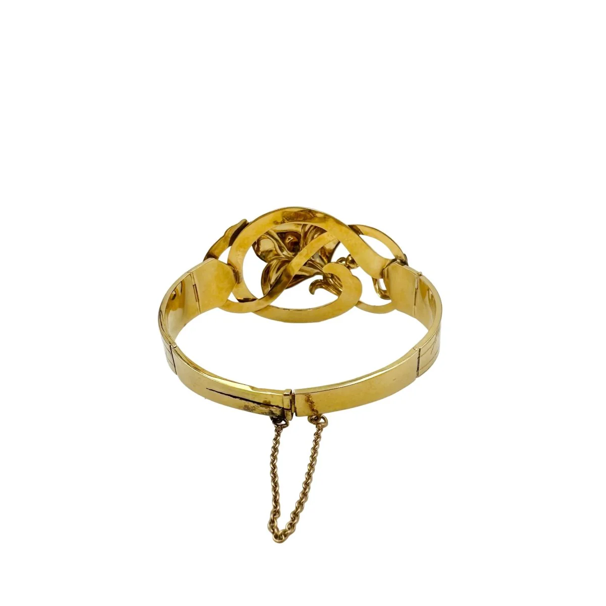 Yellow gold Cuff bracelet - Image 6