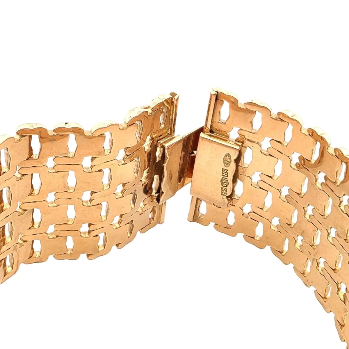 Yellow gold Cuff bracelet - Image 7