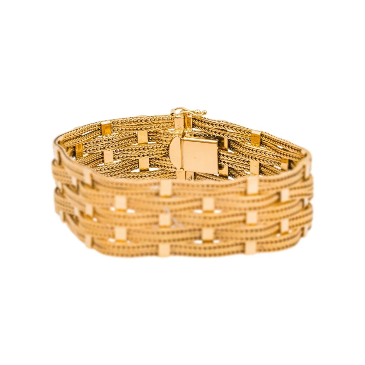 Bracelet Yellow gold cuff - Image 3