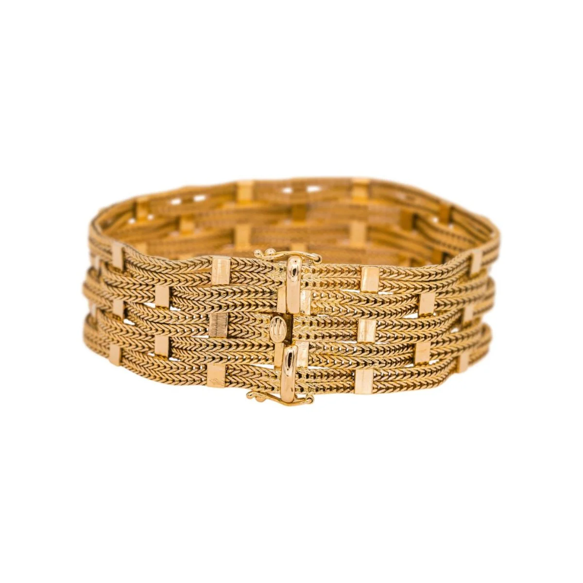 Bracelet Yellow gold cuff - Image 4