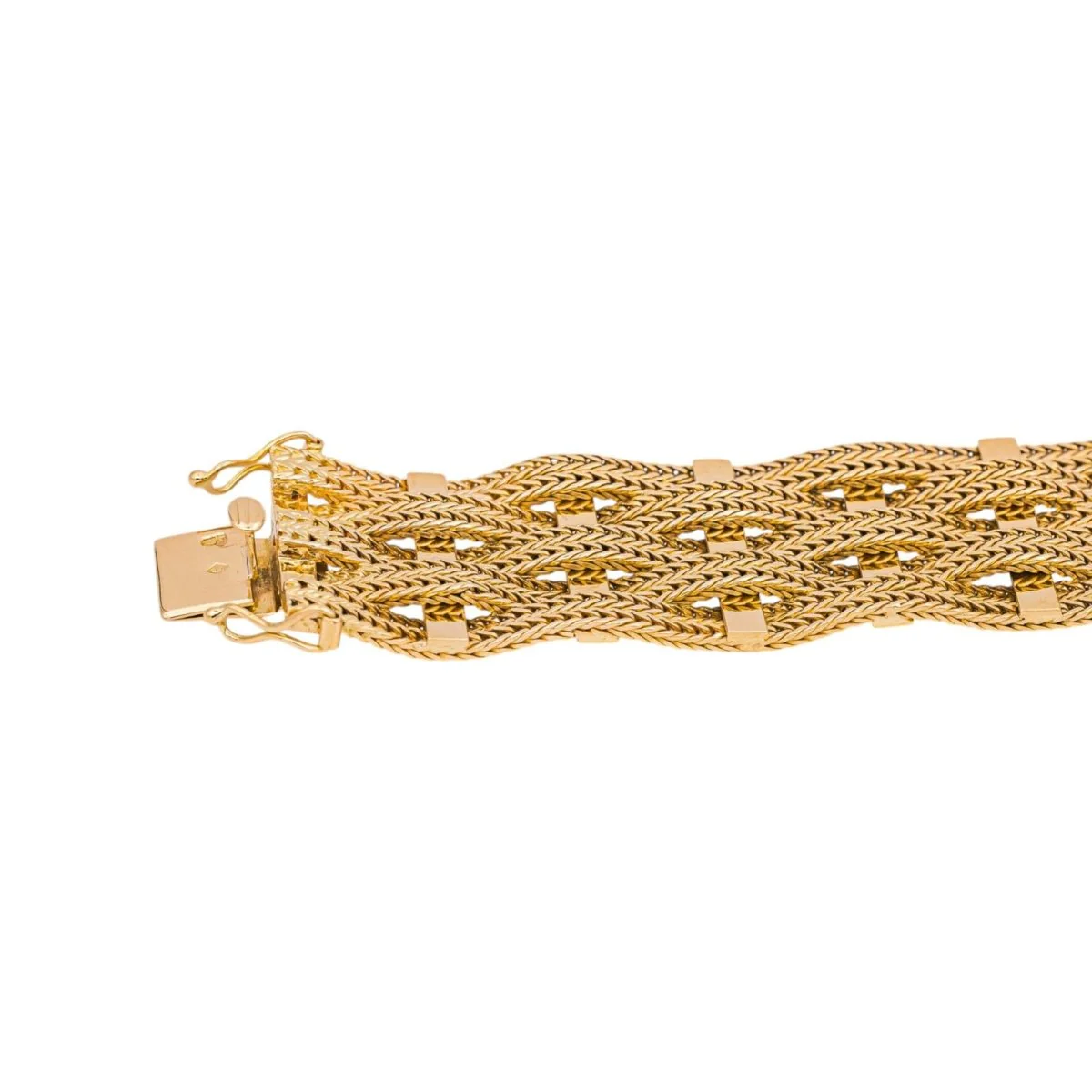 Bracelet Yellow gold cuff - Image 7