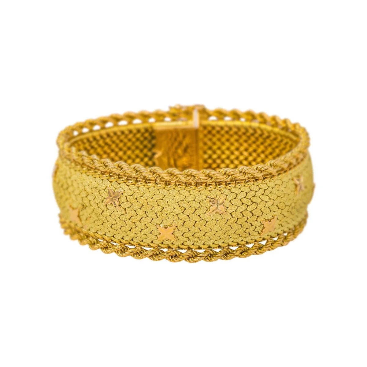 Yellow gold Cuff bracelet