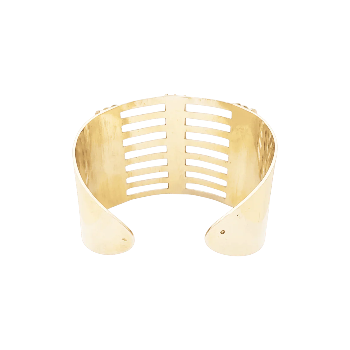 Bracelet Manchette en or rose - Image 4