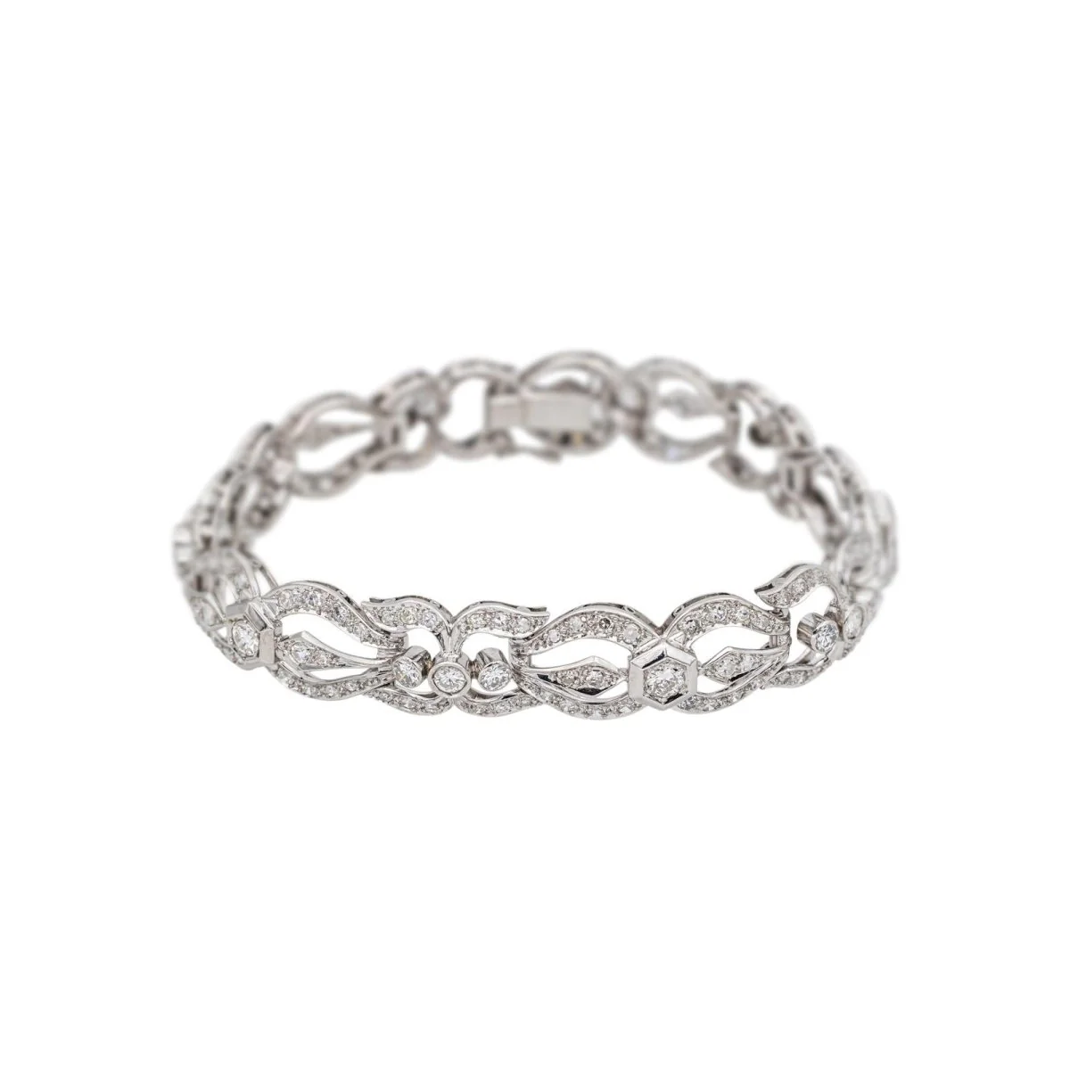 Bracelet White gold diamond