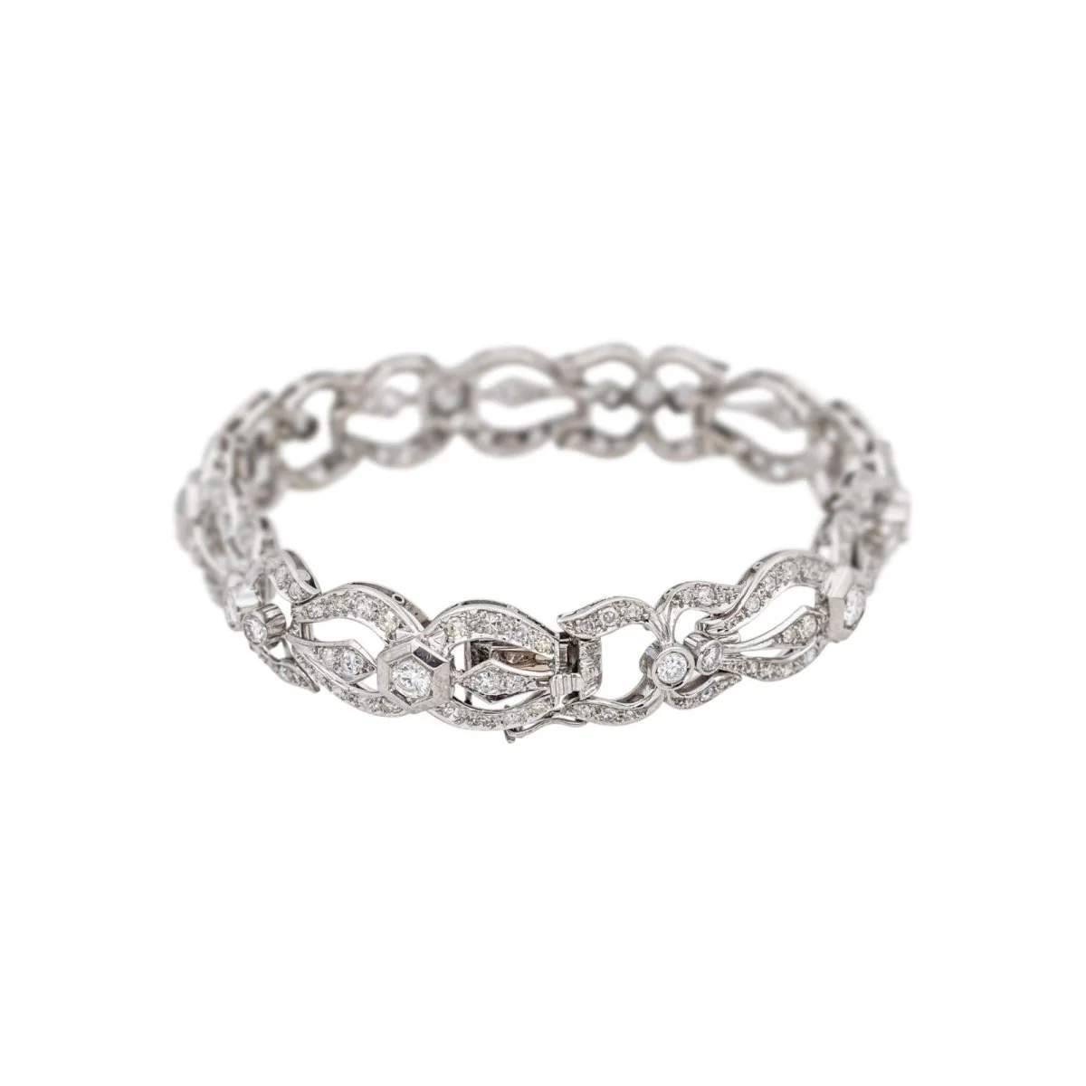 Bracelet White gold diamond - Image 3