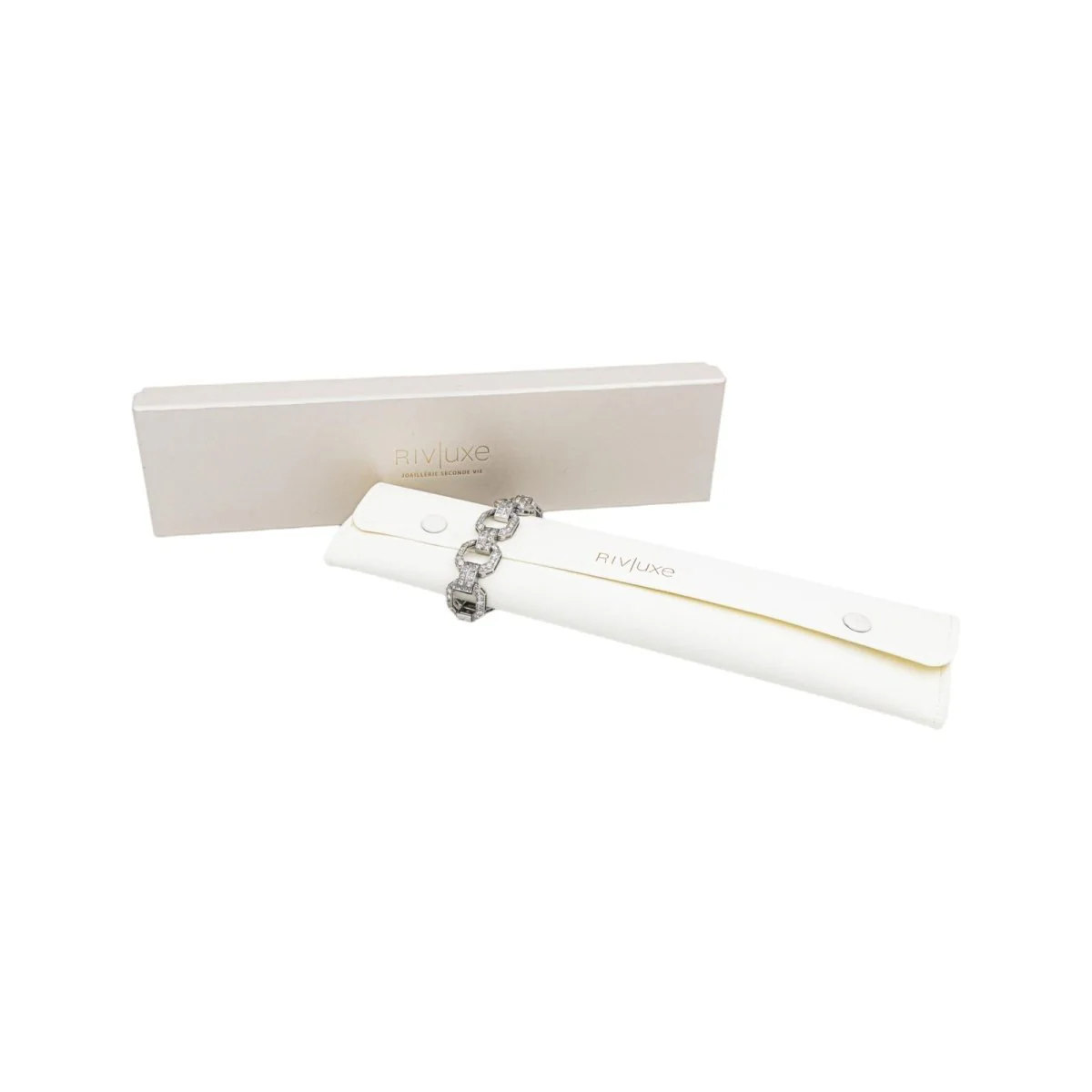 Bracelet White gold diamond - Image 8