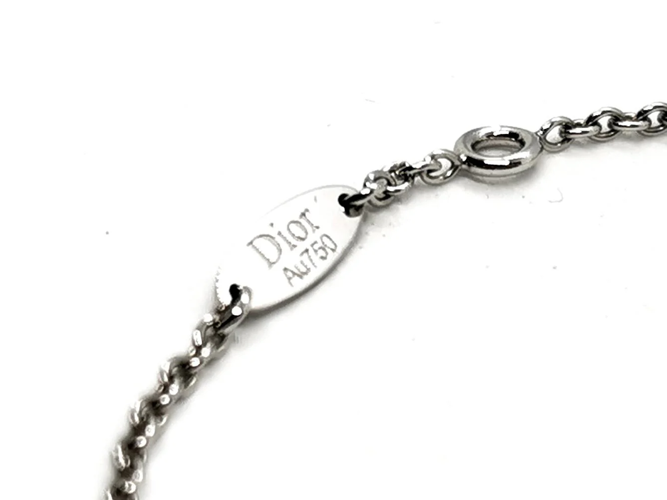 DIOR “Rose des vents” bracelet, white gold, mother-of-pearl and diamond - Image 8