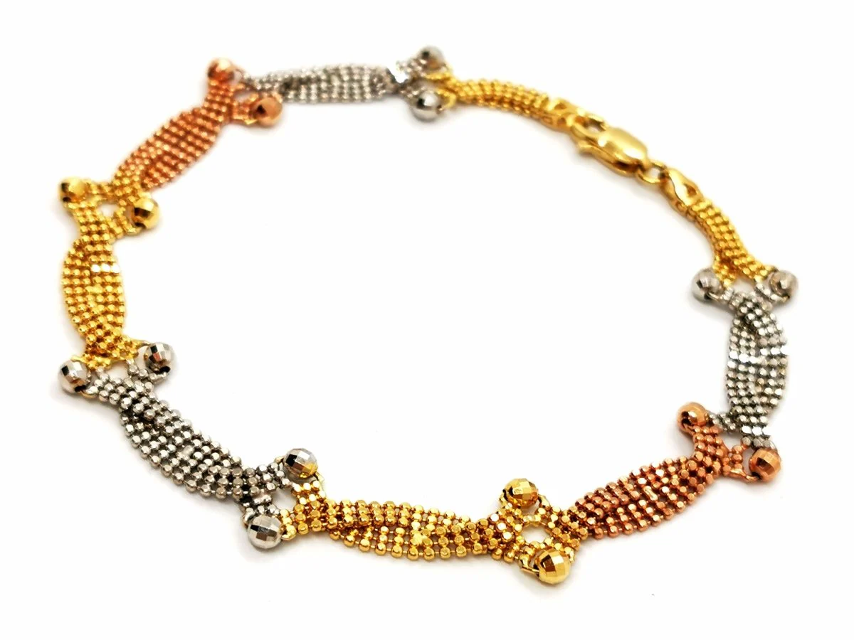 Yellow gold bracelet - Image 4