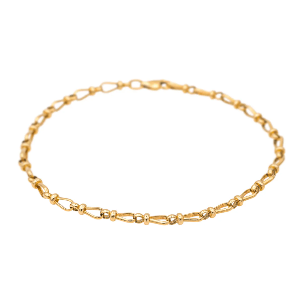 Bracelet Mesh yellow gold - Image 3