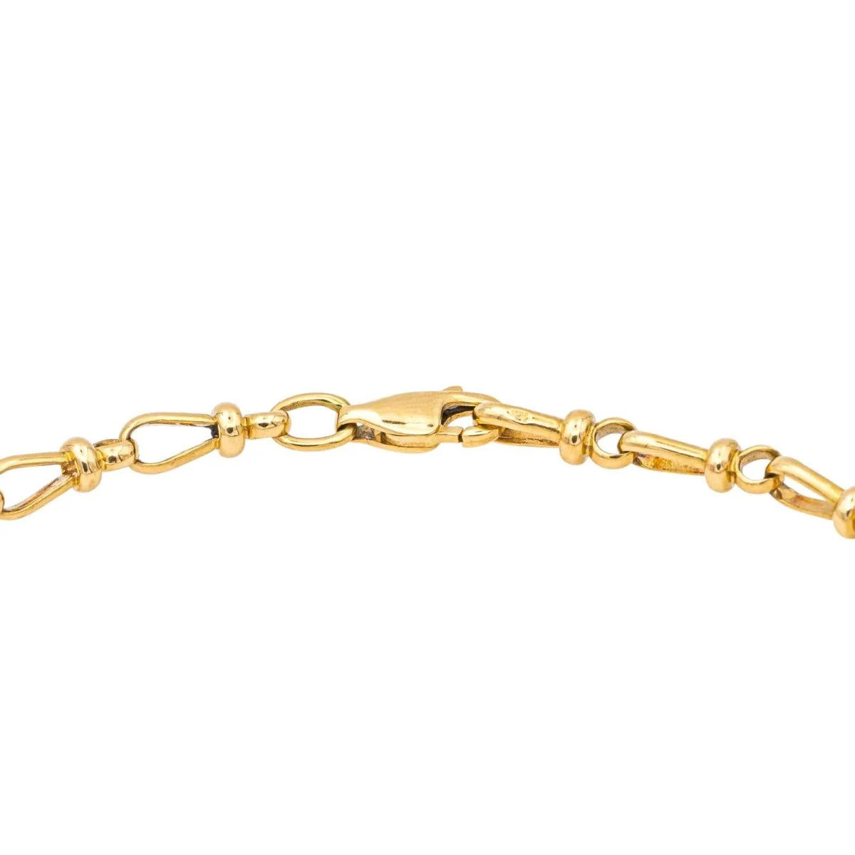 Bracelet Mesh yellow gold - Image 4