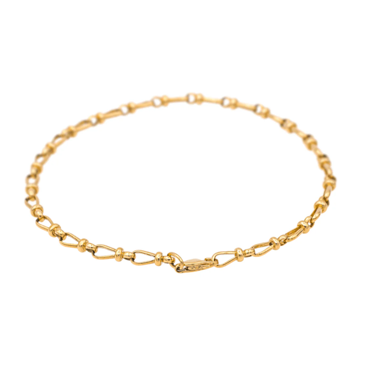 Bracelet Mesh yellow gold - Image 5