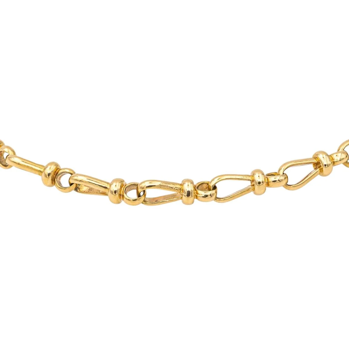 Bracelet Mesh yellow gold - Image 6