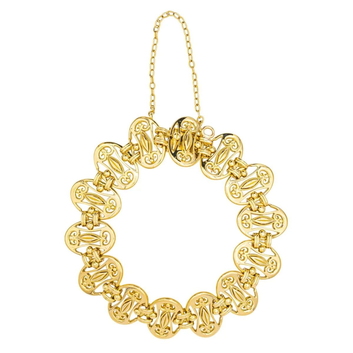 Link Bracelet in Yellow gold