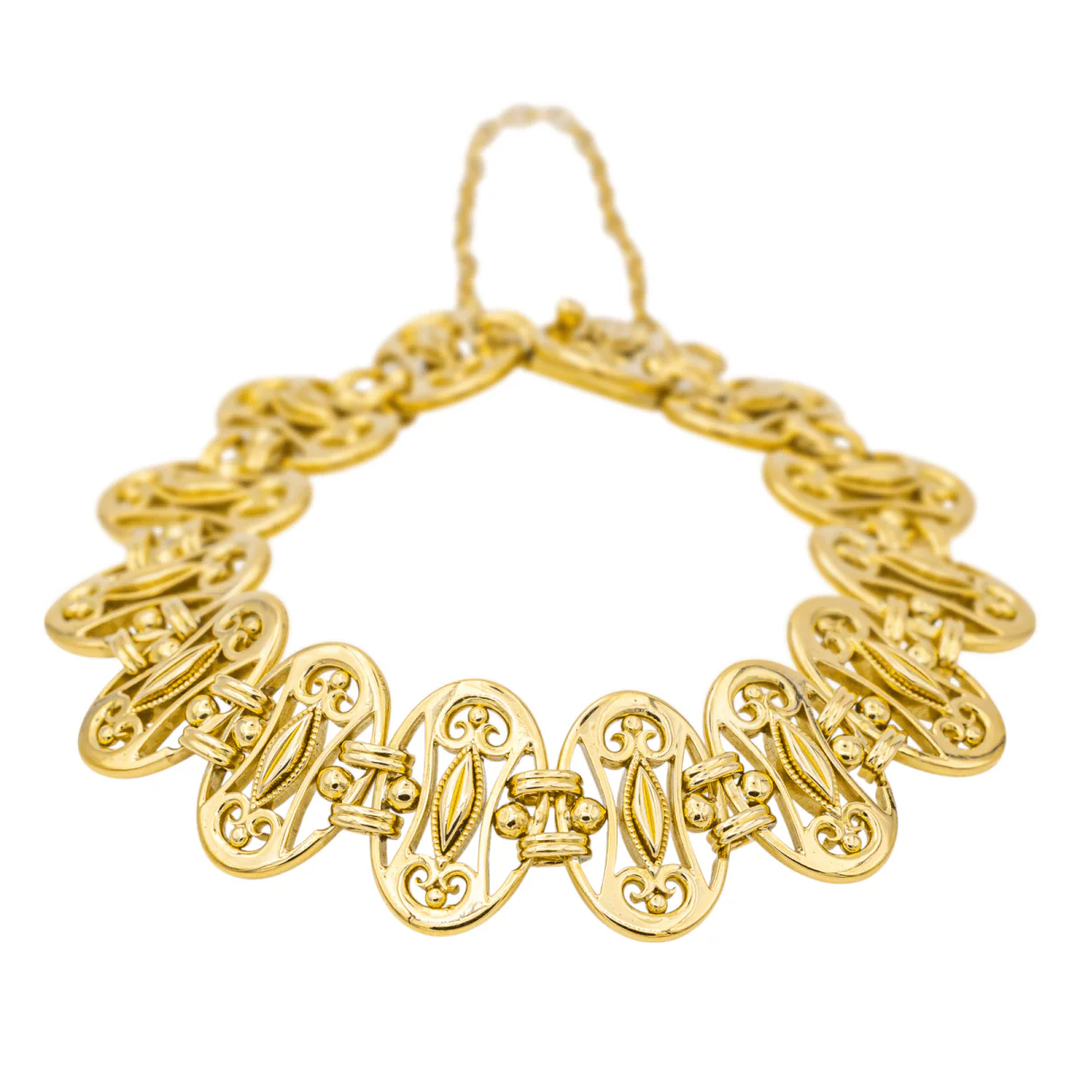 Link Bracelet in Yellow gold - Image 3
