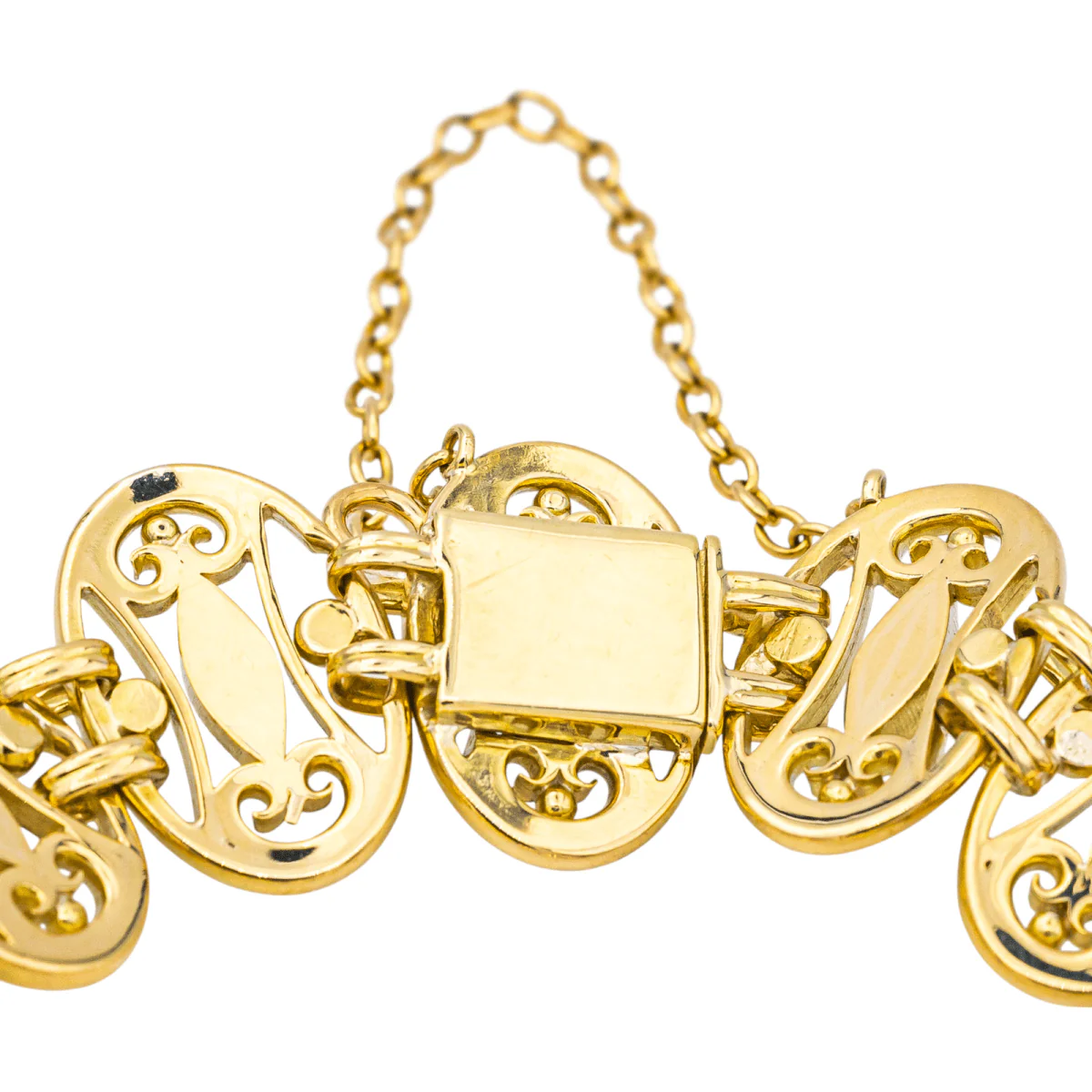 Link Bracelet in Yellow gold - Image 4