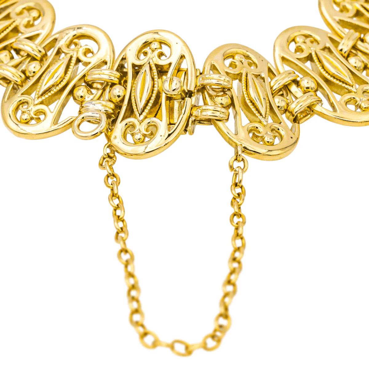 Link Bracelet in Yellow gold - Image 6