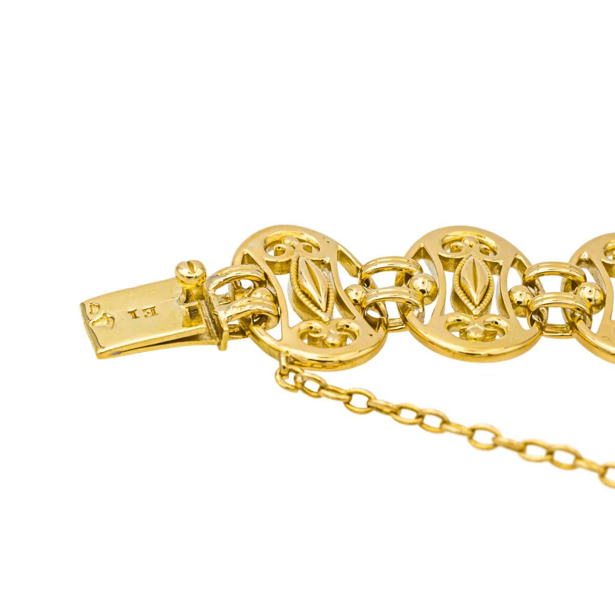 Link Bracelet in Yellow gold - Image 7