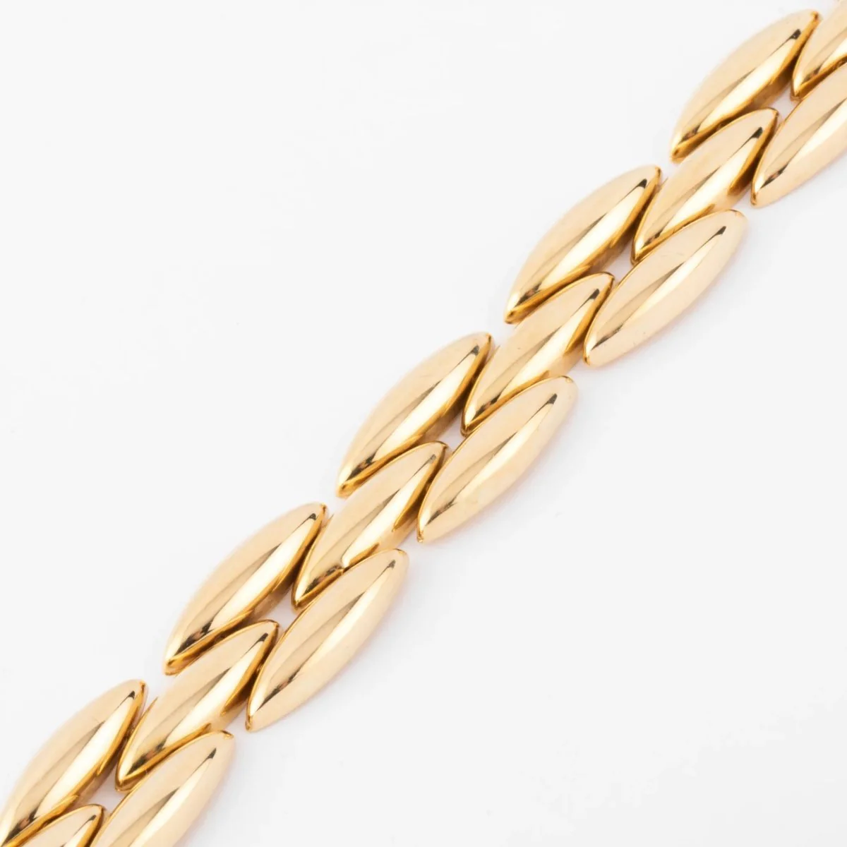 Yellow gold bracelet from Cartier, Gentiane model - Image 4
