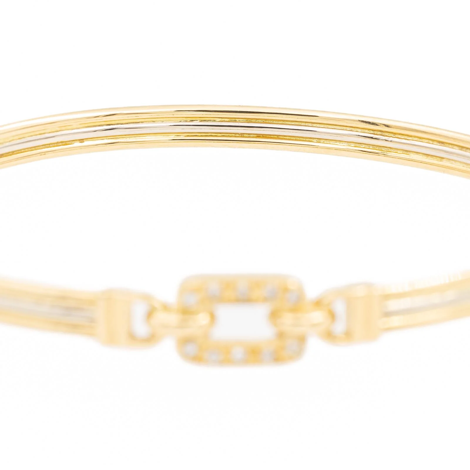 Yellow Gold Diamond Bracelet - Image 7