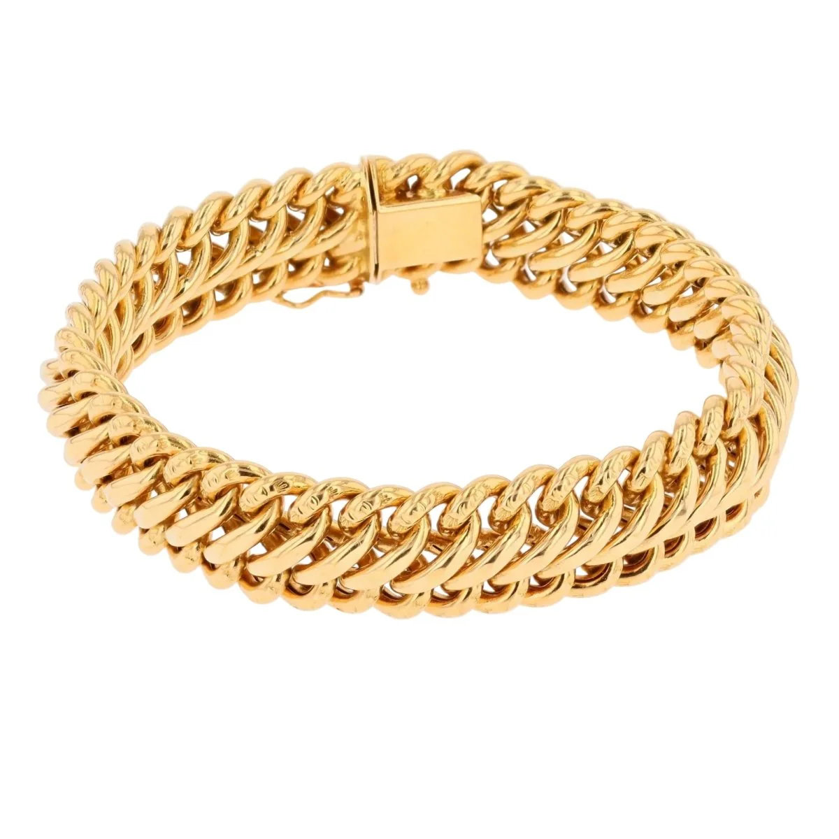 Link Bracelet in Yellow gold