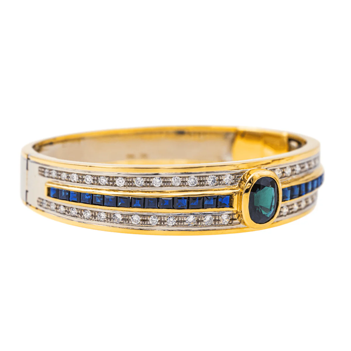 Bracelet Yellow gold Sapphire - Image 7