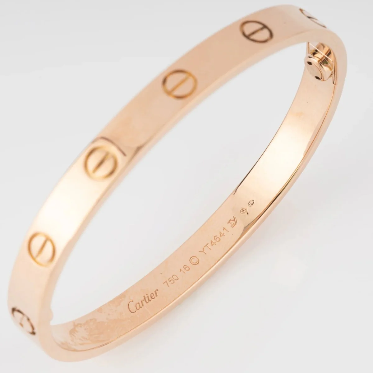 CARTIER “Love” bangle bracelet in pink gold - Image 3