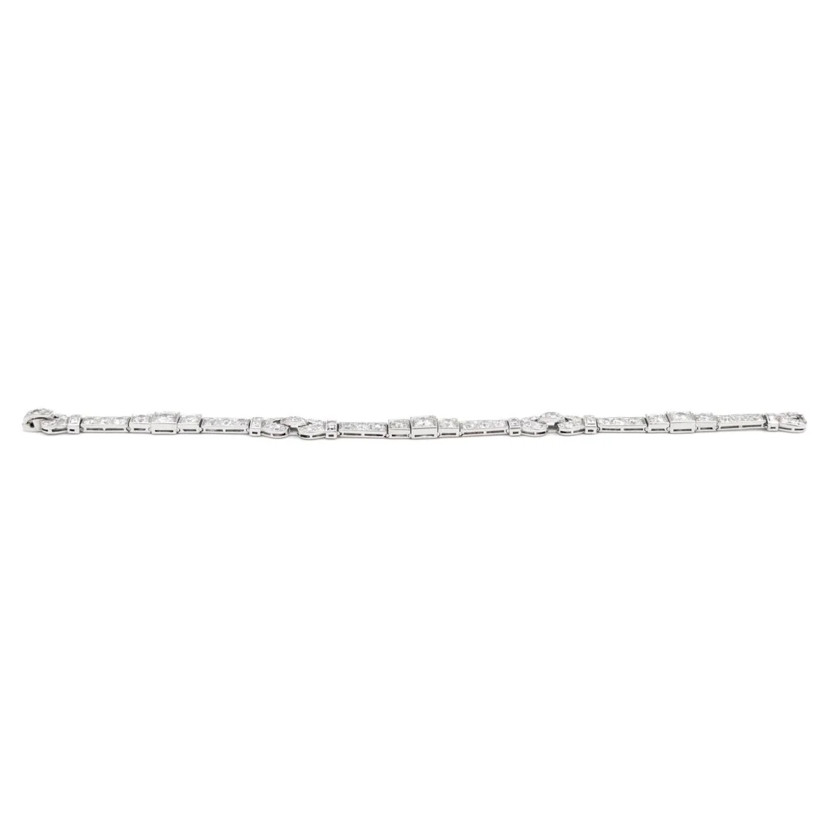Platinum Diamond Bracelet - Image 3