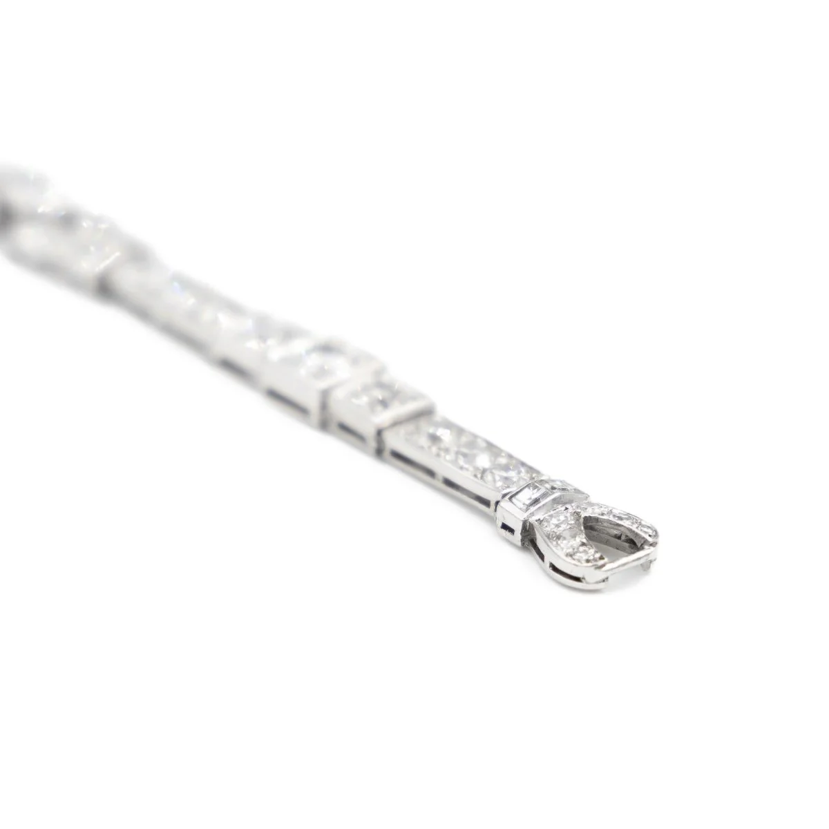 Platinum Diamond Bracelet - Image 6