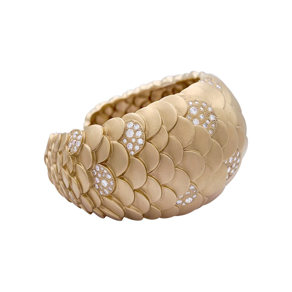 Pomellato bracelet, “Mermaid”, pink gold, diamonds - Image 3