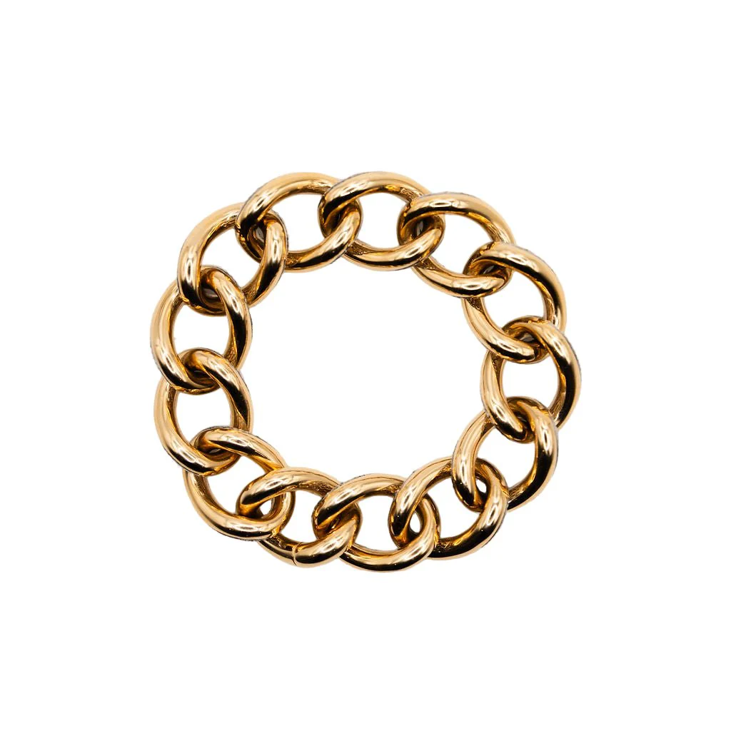 POMELLATO "Tango" link bracelet in rose gold, silver and diamonds - Image 4