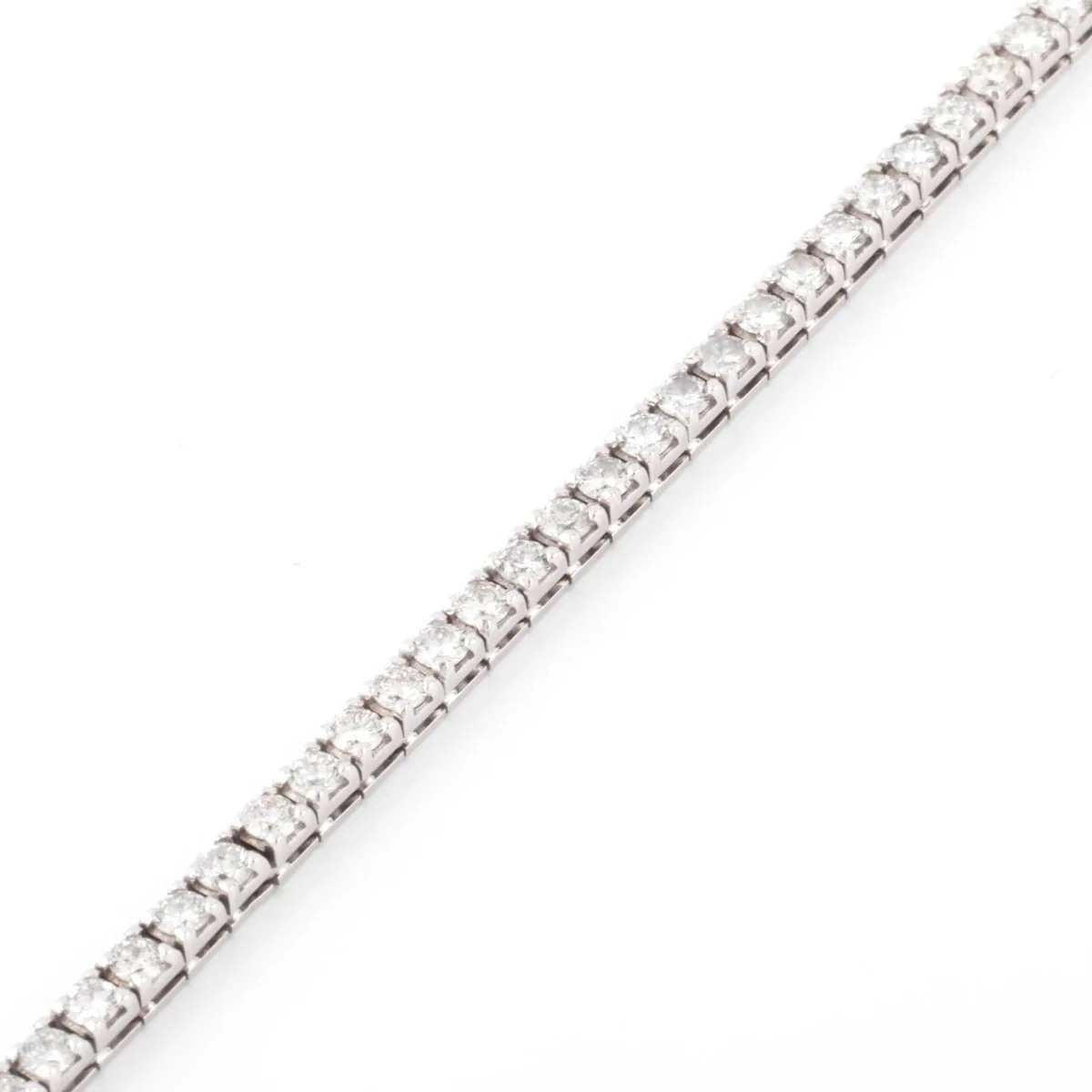 River bracelet in white gold and diamond - Image 3