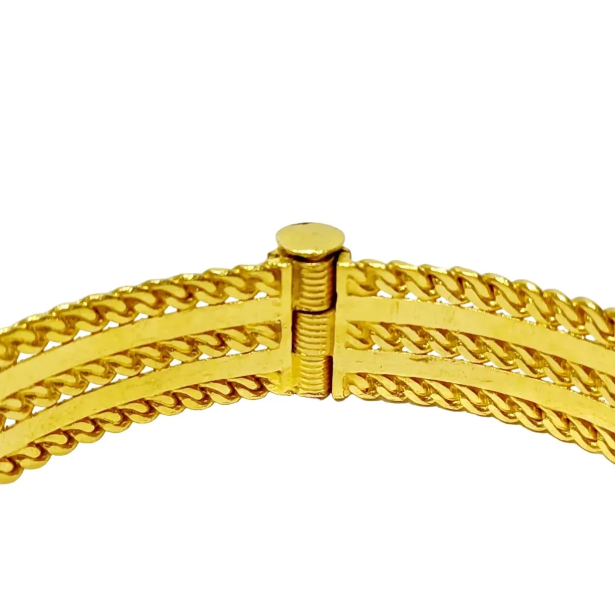 Yellow gold and ruby ​​bracelet - Image 5