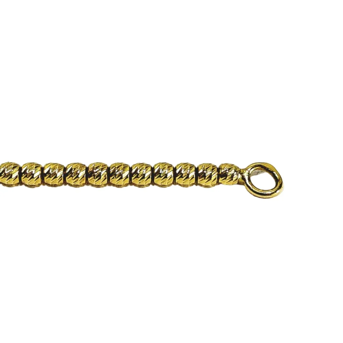 Flexible bracelet in yellow gold - Image 12
