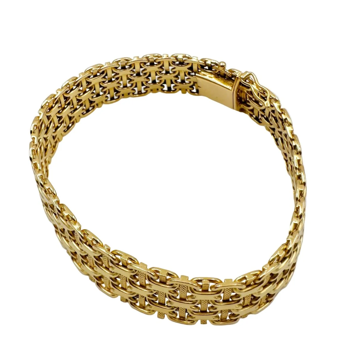 Flexible Bracelet in Yellow gold - Image 3