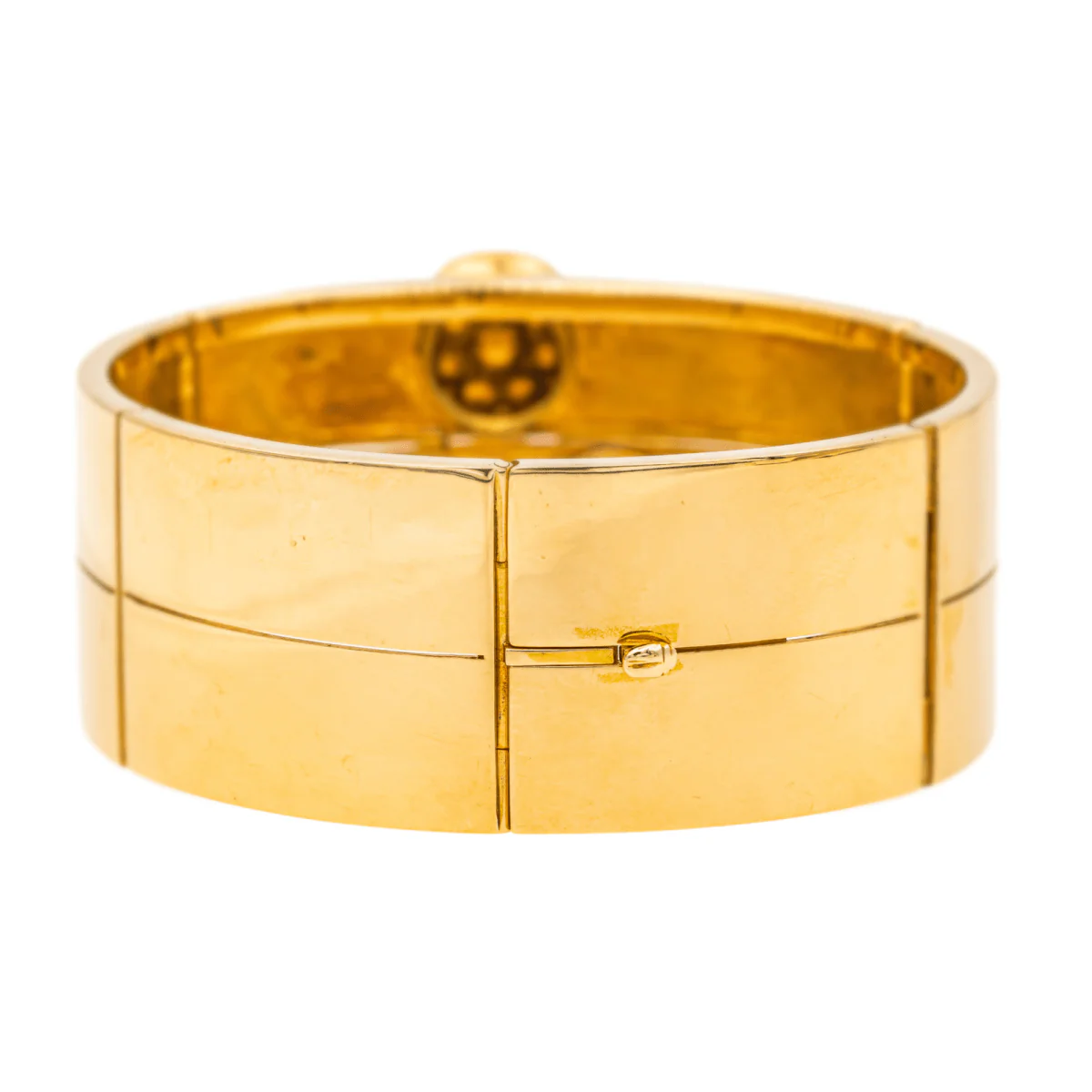 Bracelet Tank in yellow gold and diamonds - Image 4