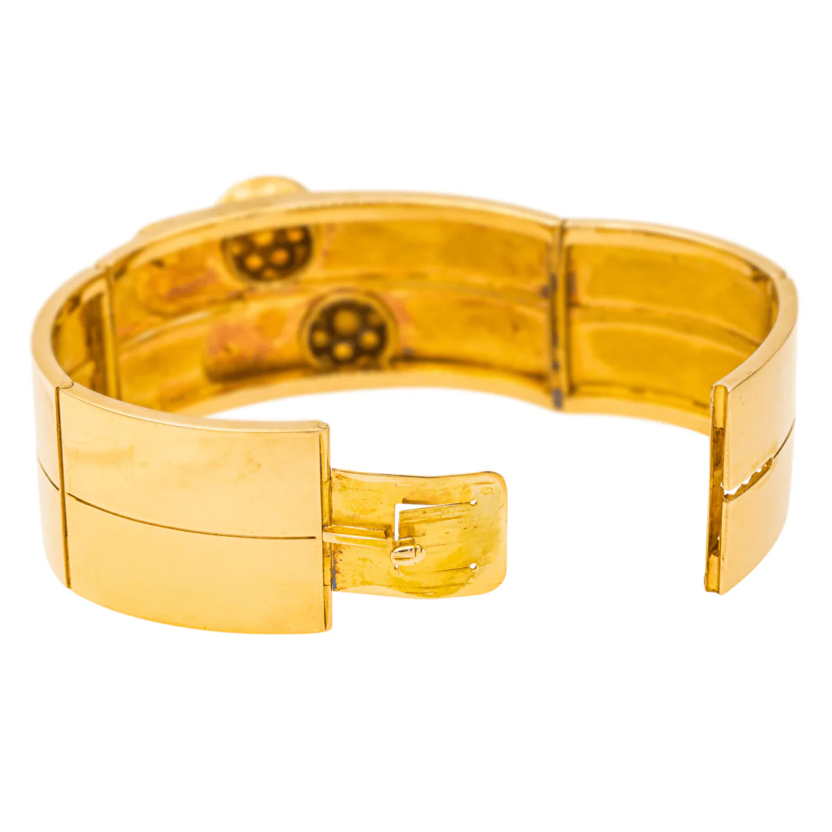 Bracelet Tank in yellow gold and diamonds - Image 8