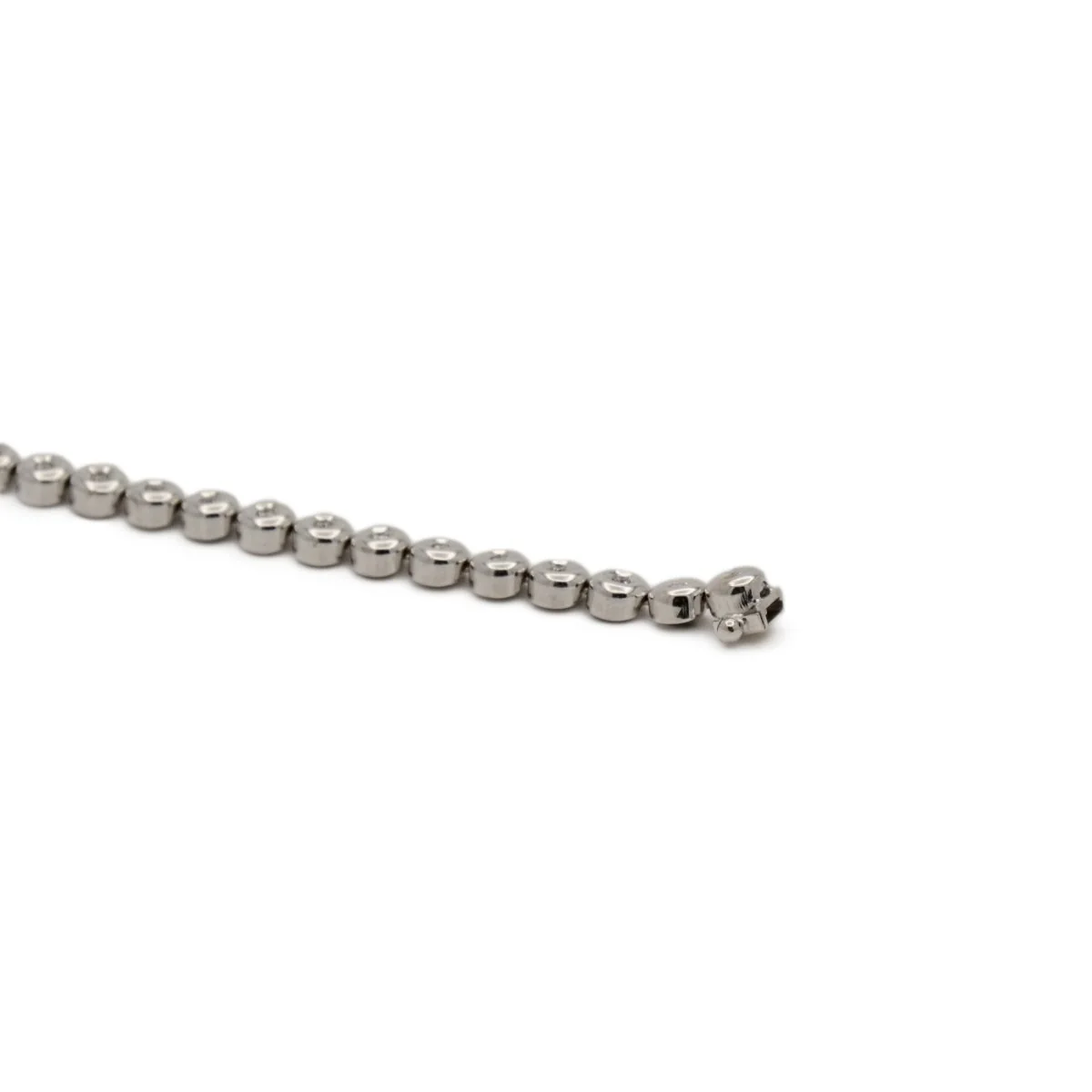 Bracelet Line in white gold and diamonds - Image 3