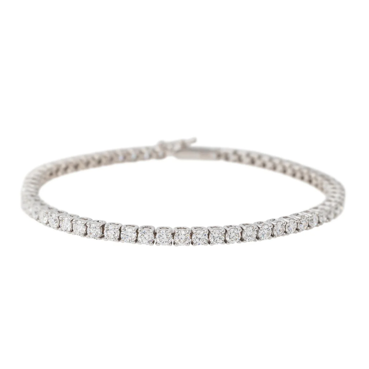 Tennis Bracelet White Gold Diamond