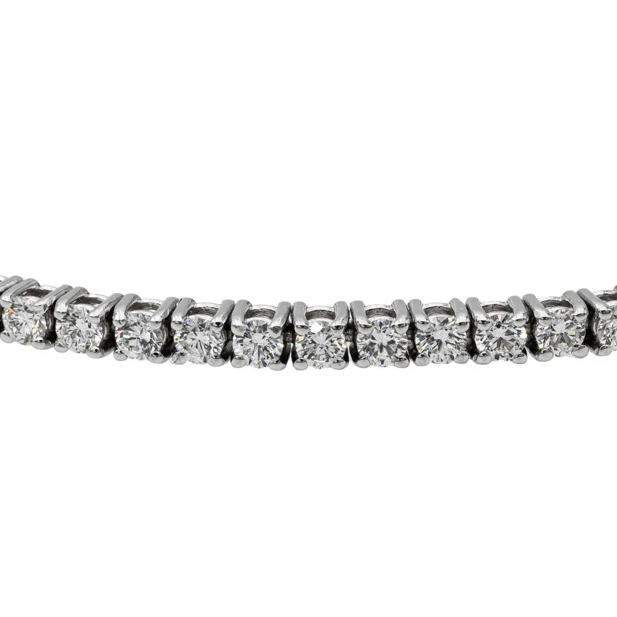 Tennis Bracelet White Gold Diamond - Image 3
