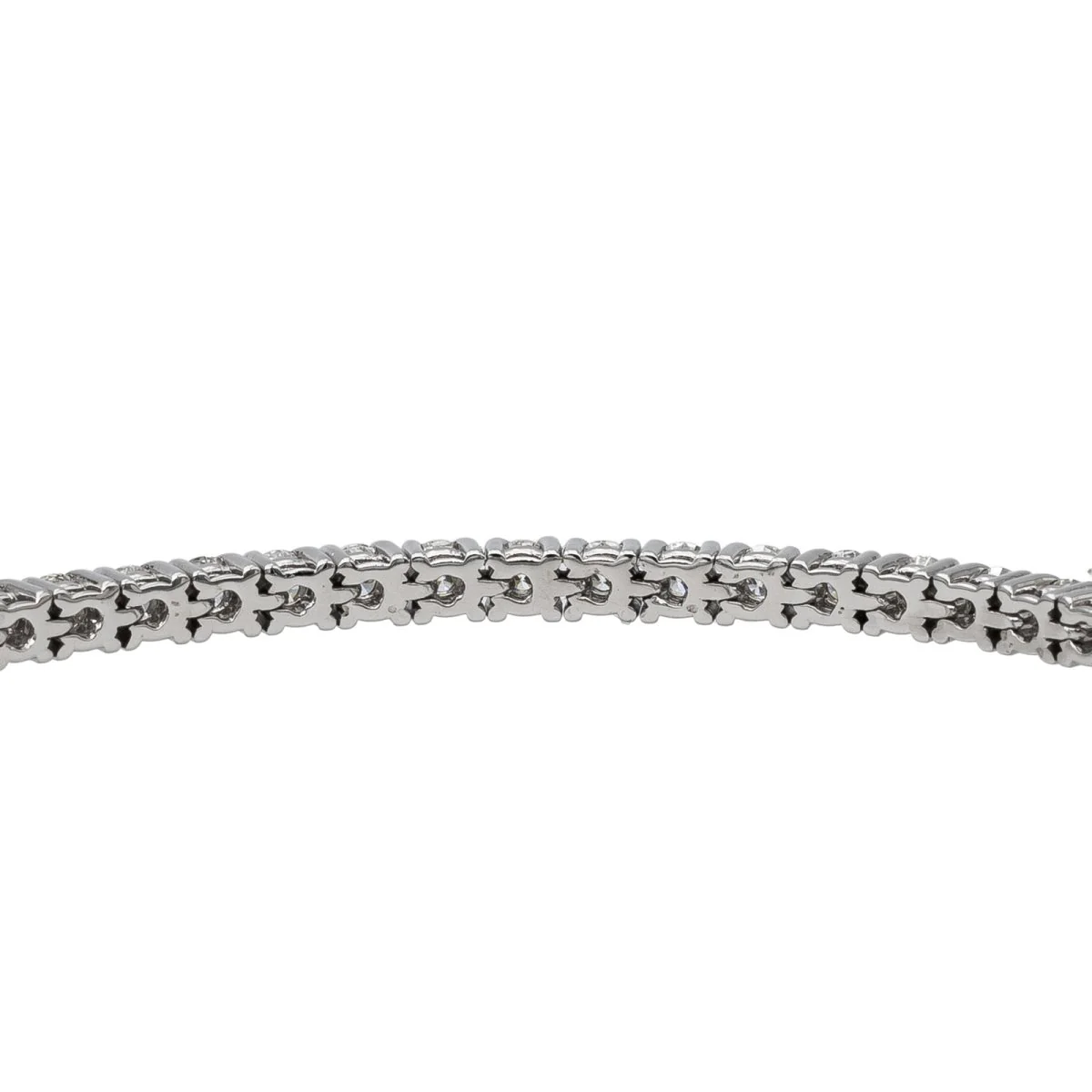 Tennis Bracelet White Gold Diamond - Image 5