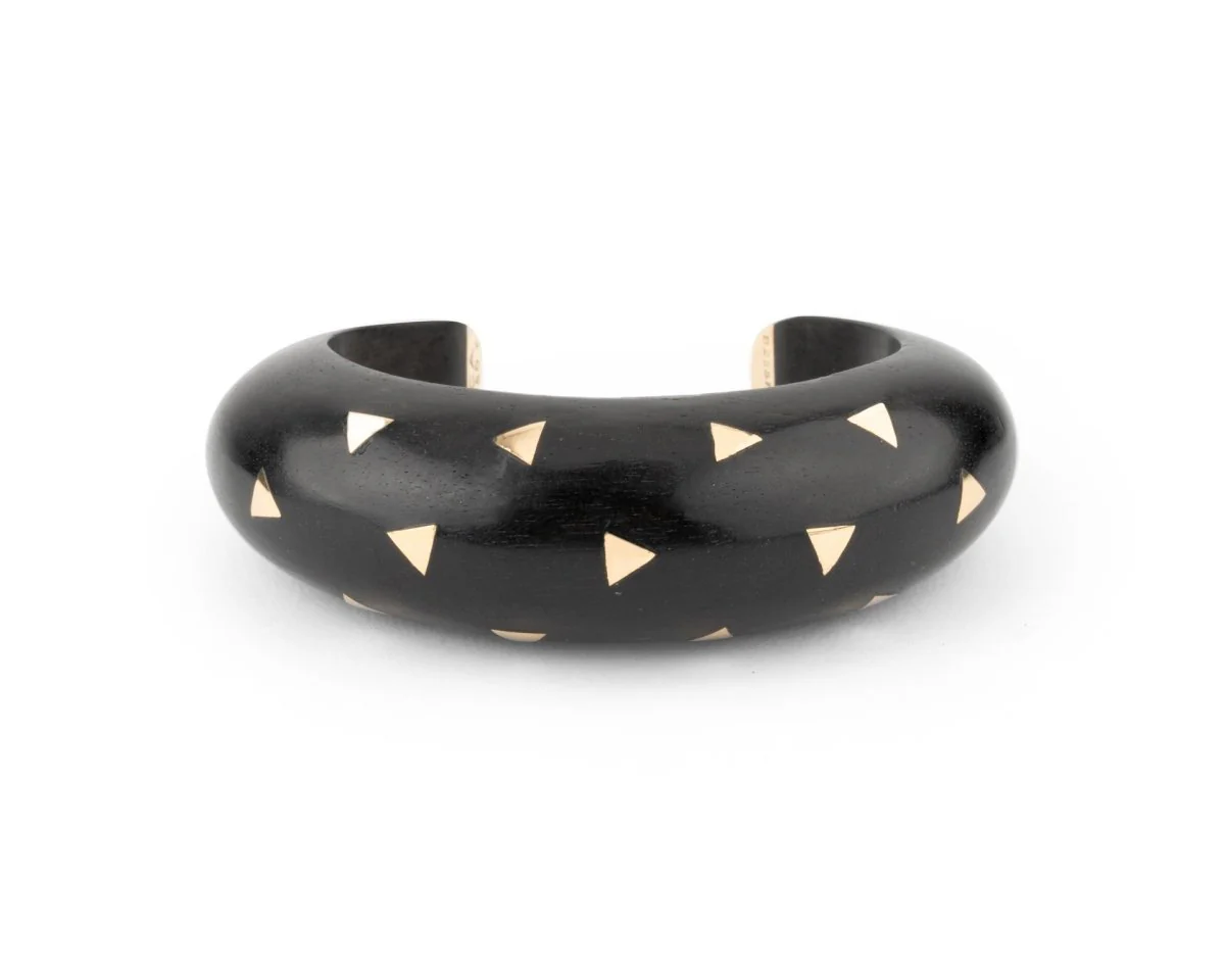 VAN CLEEF & ARPELS Amourette wood bracelet yellow gold