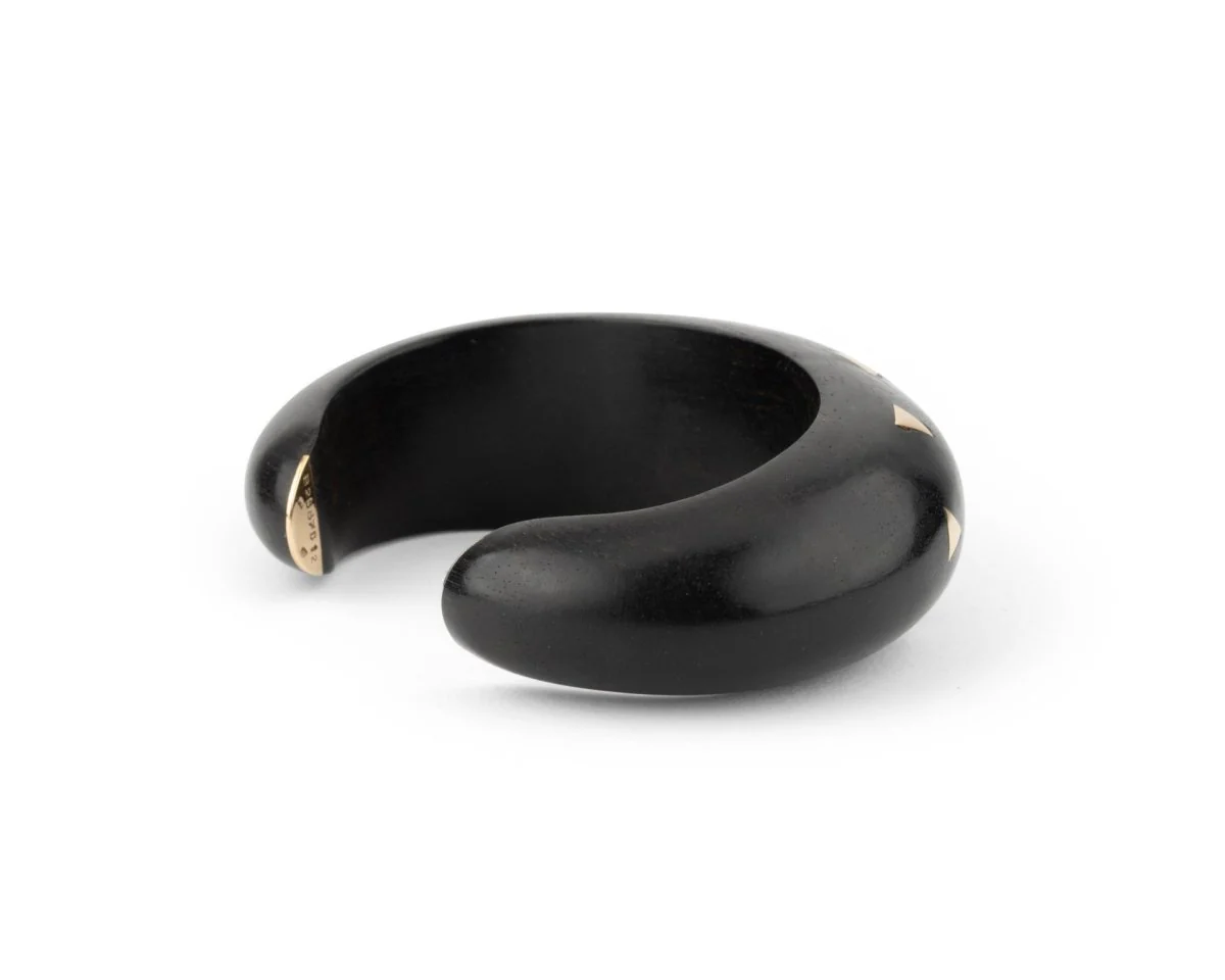 VAN CLEEF & ARPELS Amourette wood bracelet yellow gold - Image 5
