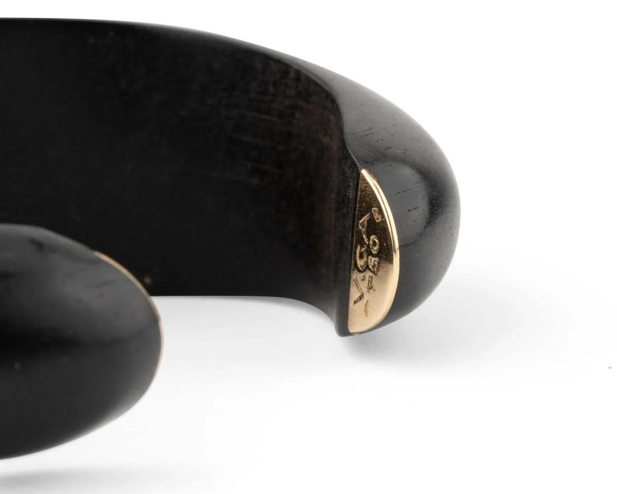 VAN CLEEF & ARPELS Amourette wood bracelet yellow gold - Image 6
