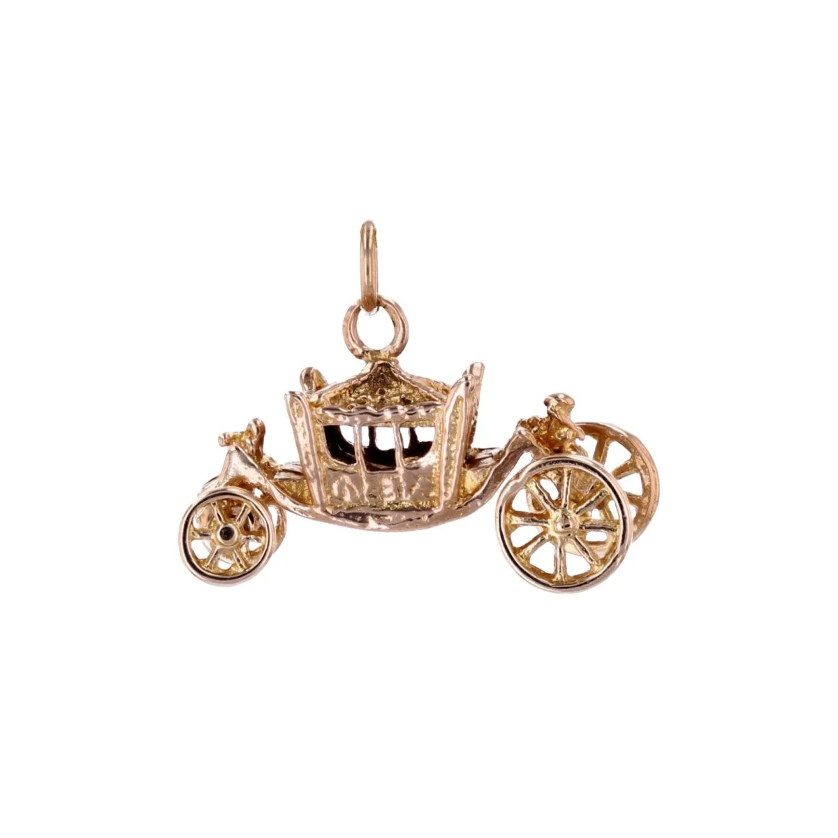 Yellow gold pendant