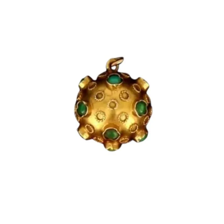 Venetian charm in yellow gold