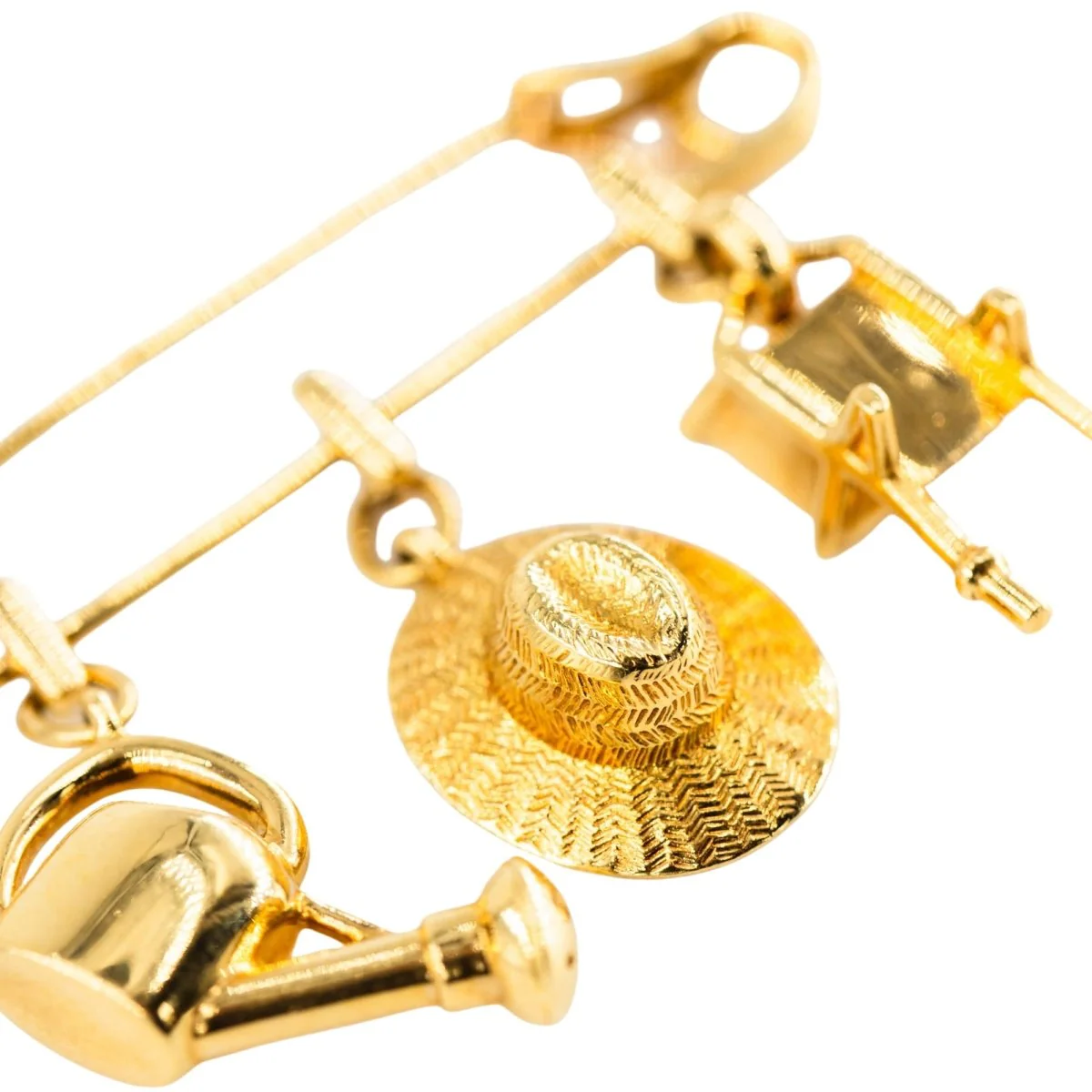 CARTIER "Le Jardinier" Brooch in yellow gold - Image 4