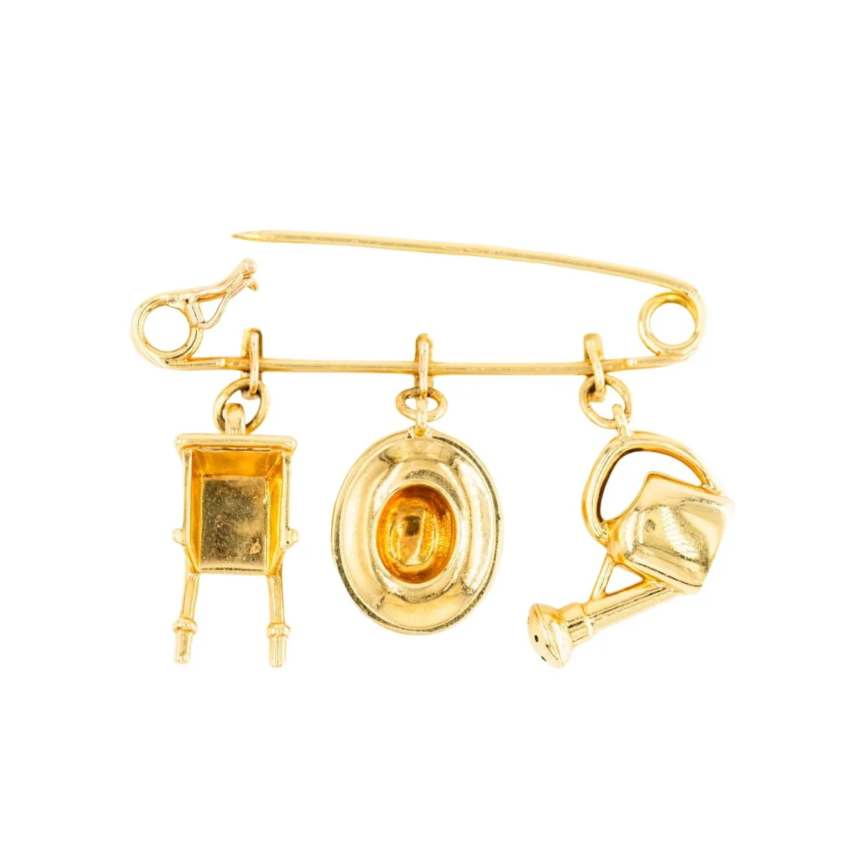 CARTIER "Le Jardinier" Brooch in yellow gold - Image 6
